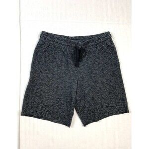 Arizona Shorts Sweat Casual Boys Youth L (14/16) Pockets Black Gray Drawstring